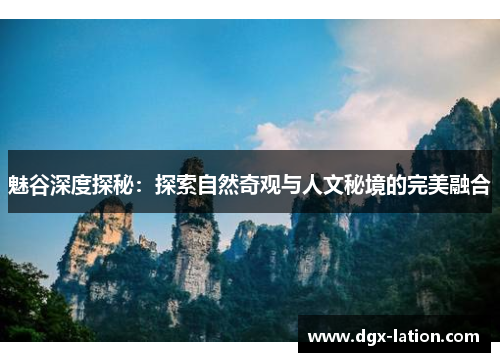 魅谷深度探秘：探索自然奇观与人文秘境的完美融合