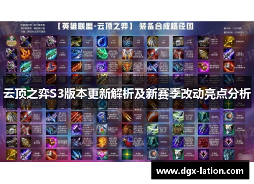 云顶之弈S3版本更新解析及新赛季改动亮点分析